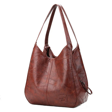 Women crossbody bags 2023 new tide soft leather shoulder capacity wild fashion women's shoulder bag Korean style of the handbag