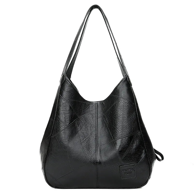 Women crossbody bags 2023 new tide soft leather shoulder capacity wild fashion women's shoulder bag Korean style of the handbag