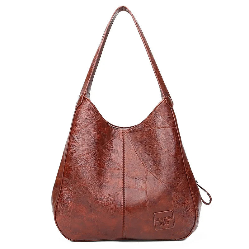 Women crossbody bags 2023 new tide soft leather shoulder capacity wild fashion women's shoulder bag Korean style of the handbag